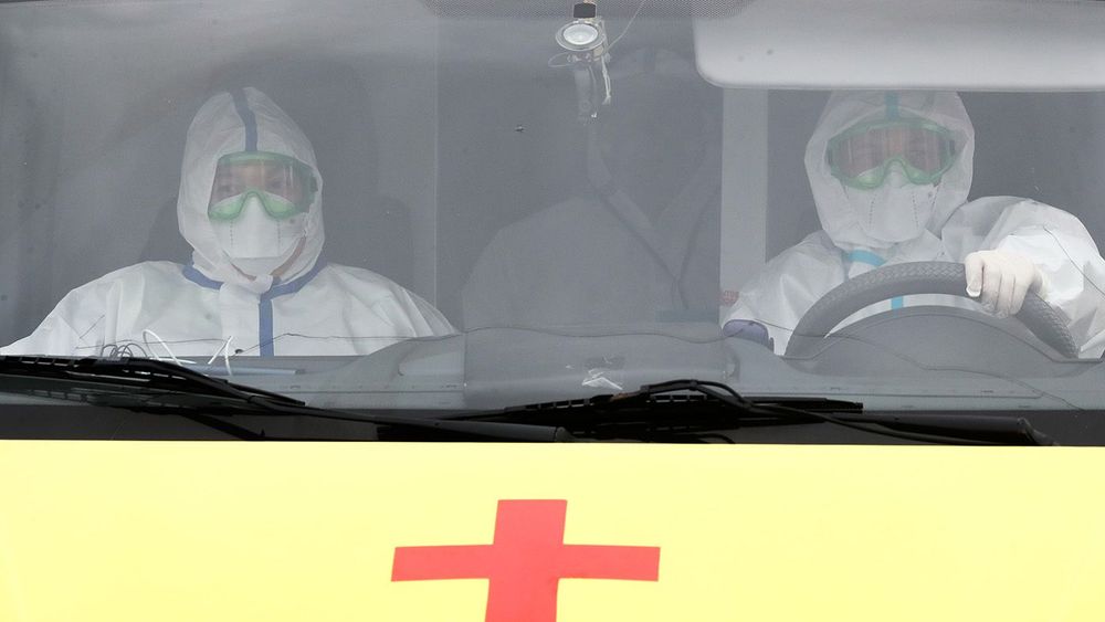 Emergency response drills at Domodedovo Airport amid COVID-19 pandemic