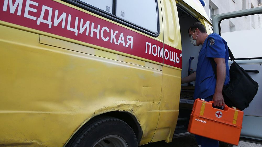 Ambulance service in Simferopol, Russia