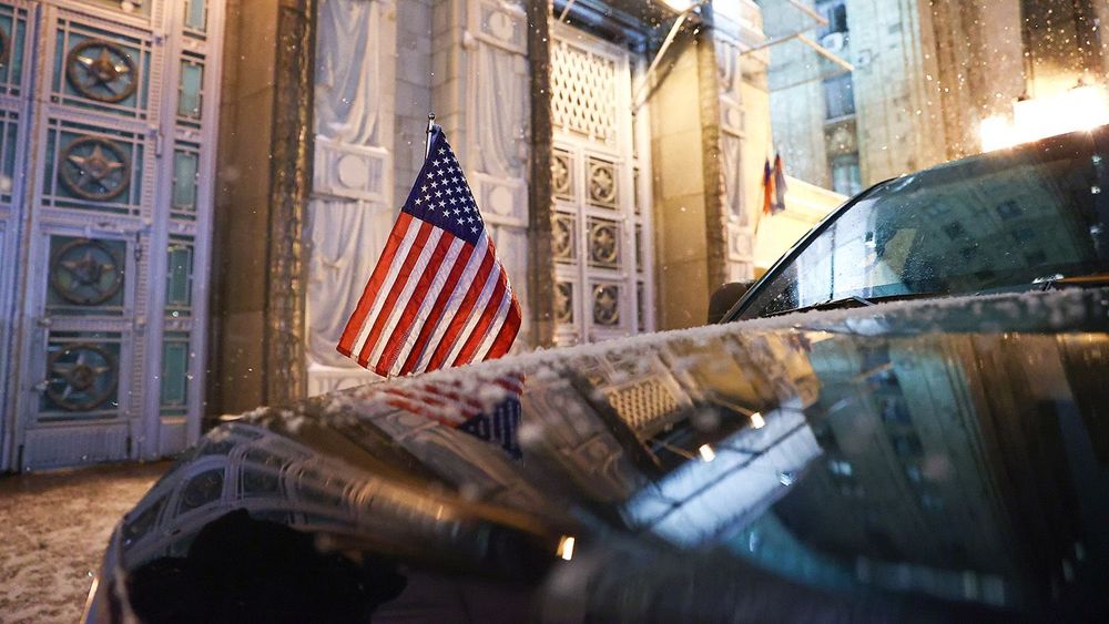 US Ambassador to Russia Sullivan arrives at Russian Foreign Ministry