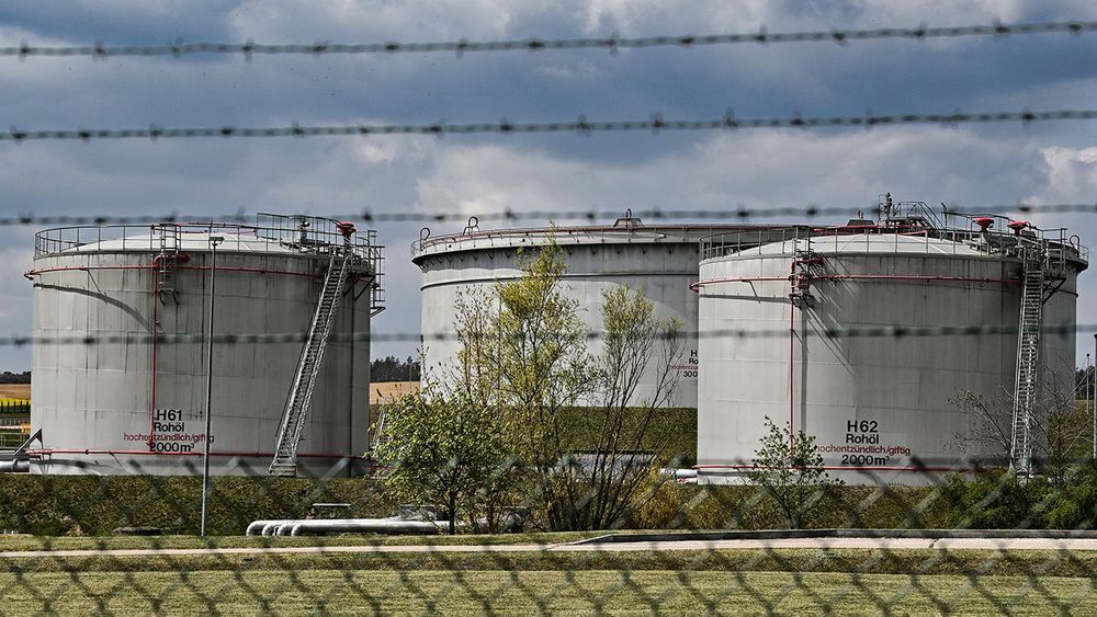 Нефтеперерабатывающий завод PCK Raffinerie GmbH в Шведте