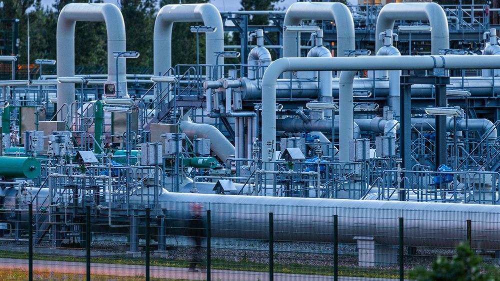 Профилактические работы на газопроводе "Северный поток"