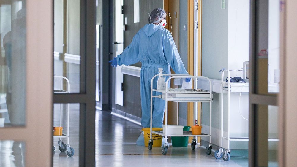 Coronavirus ward at hospital in Sergiyev-Posad, Moscow Region