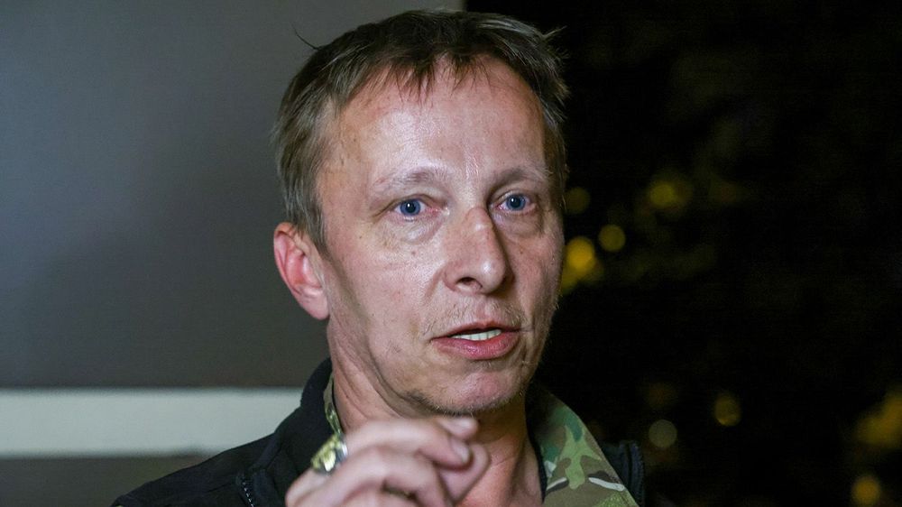 Actor Ivan Okhlobystin visits Donetsk