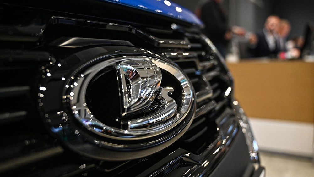 Lada cars on sale in Moscow