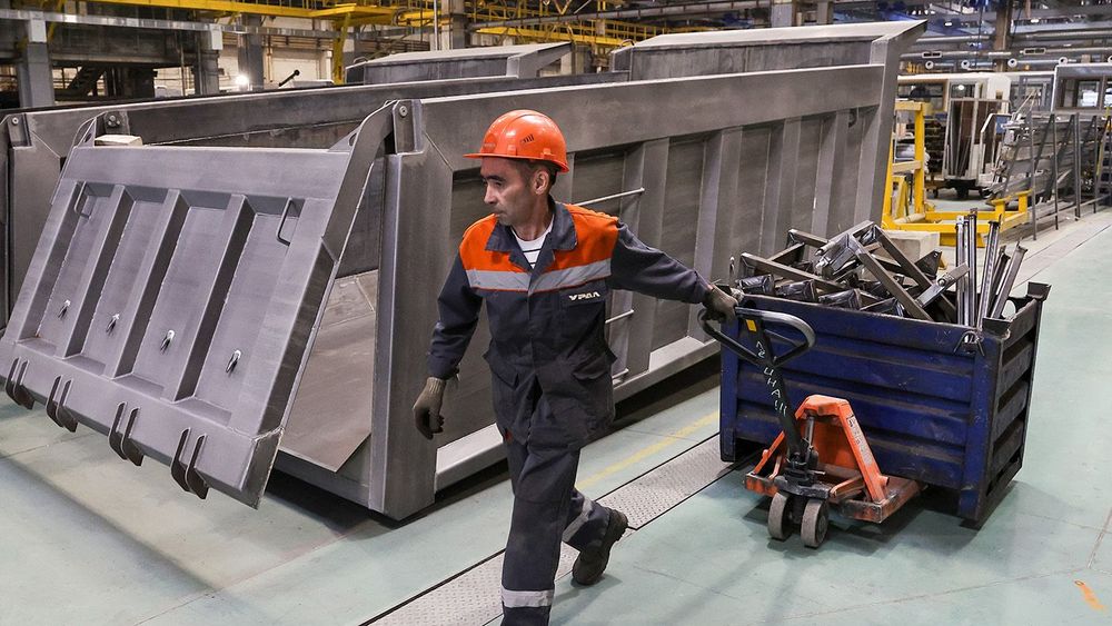 Ural Automobile Plant in Chelyabinsk Region, Russia