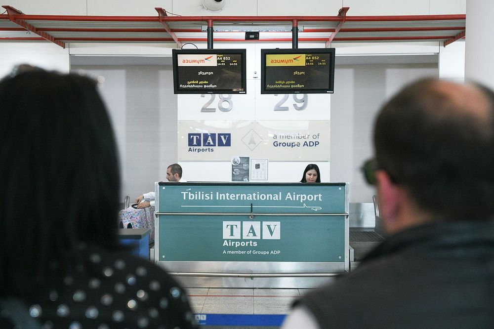 Первый за 4 года рейс грузинской авиакомпании вылетел из Тбилиси в Москву