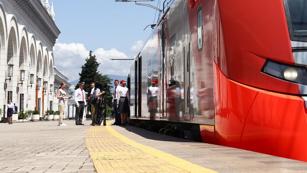 Lastochka train route to Abkhazia launched in Sochi