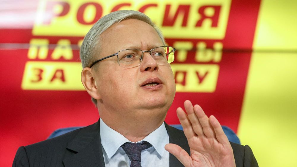 Press conference by Just Russia-For Truth Party