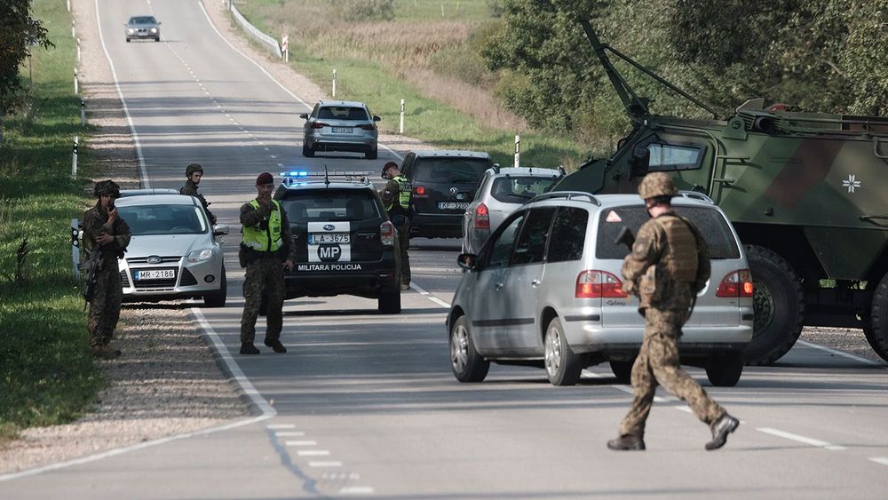 Военные учения Namejs 2023 в Латвии