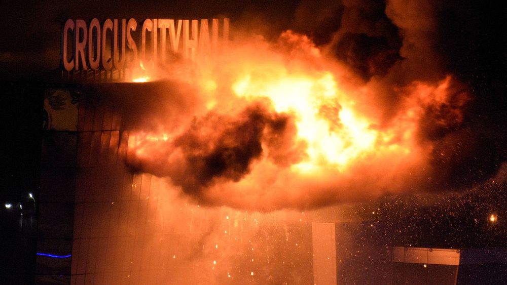 Terrorist attack at Crocus City Hall near Moscow