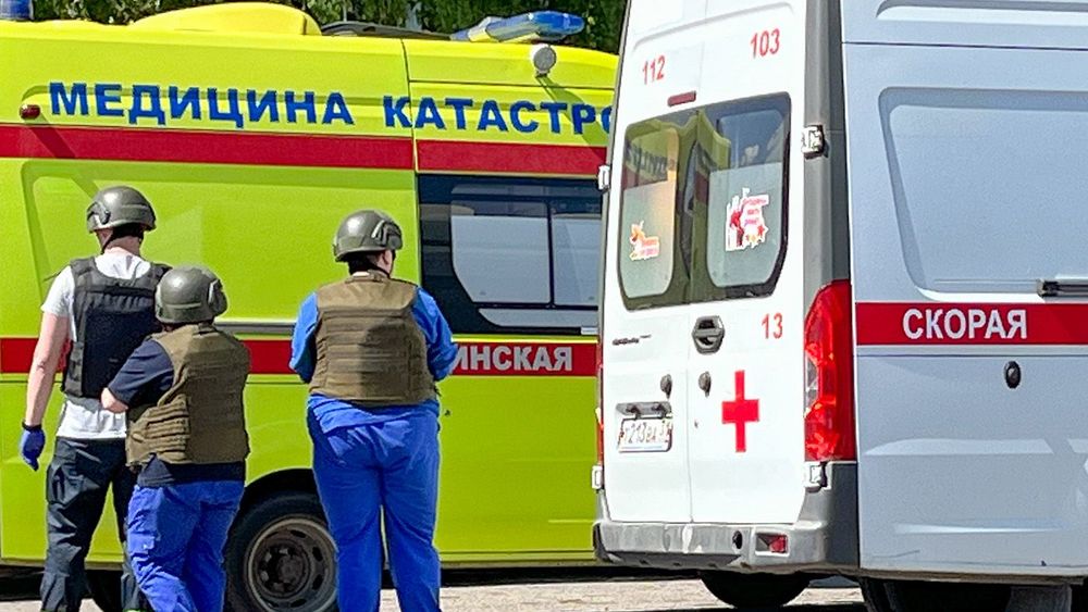Belgorod Region in aftermath of drone attack