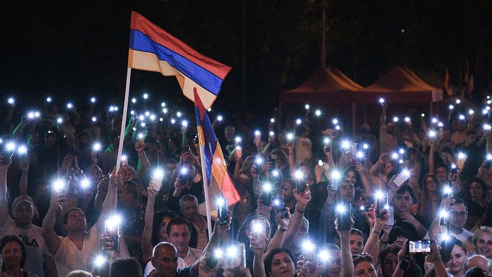 Protests in Yerevan, Armenia