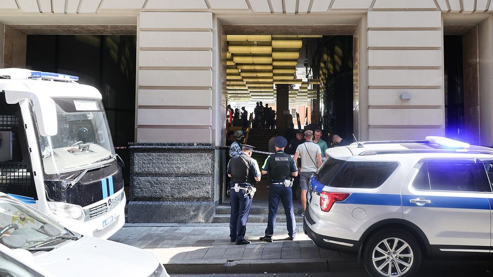 Shooting outside Wildberries HQ in Moscow