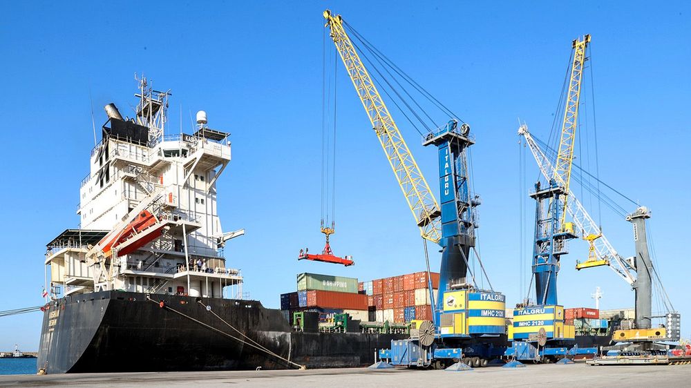 Shahid Beheshti Port Southern Iran
