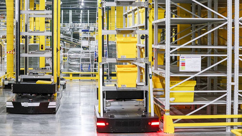Yandex Market warehouse in Moscow Region