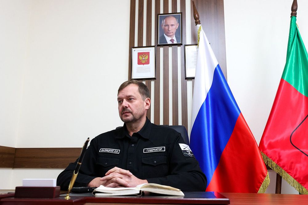 Zaporozhye Region Governor Balitsky gives interview to TASS News Agency
