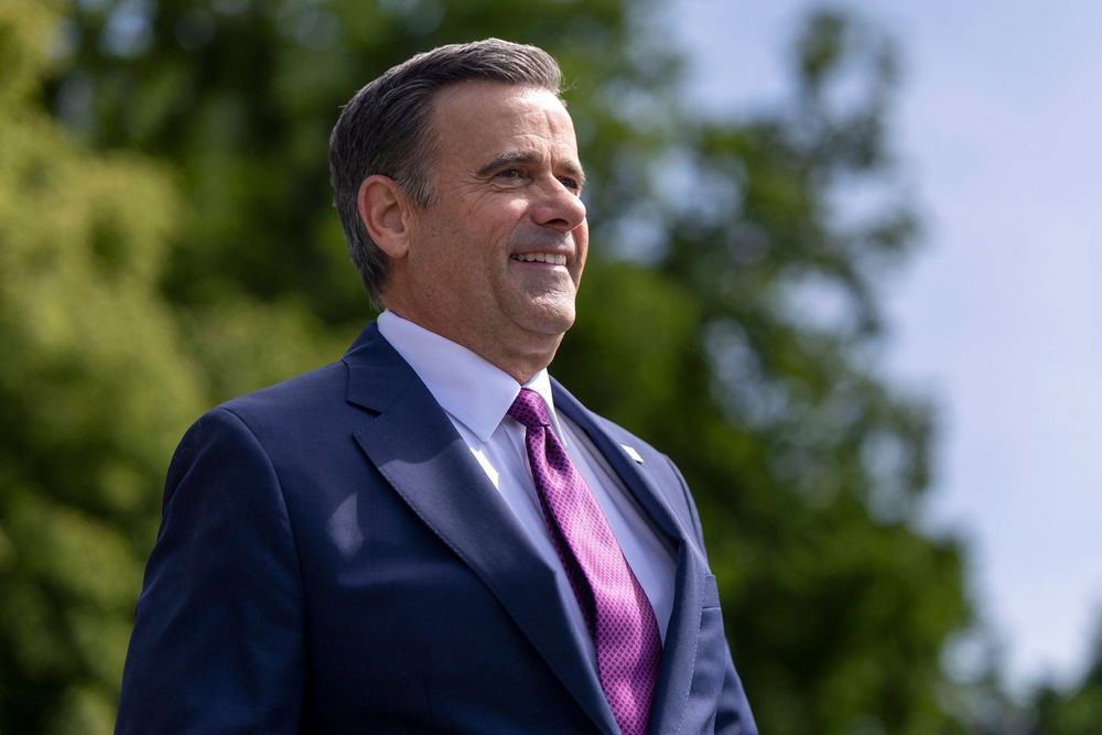 CIA Director John Ratcliffe attends TV interview at the White House