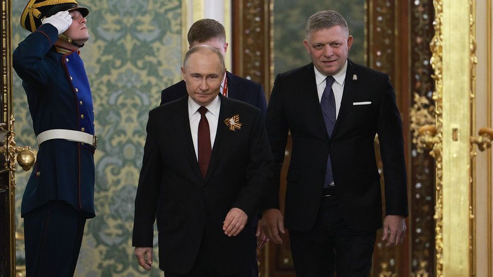 Russian President Putin and Slovak PM Fico meet in Moscow