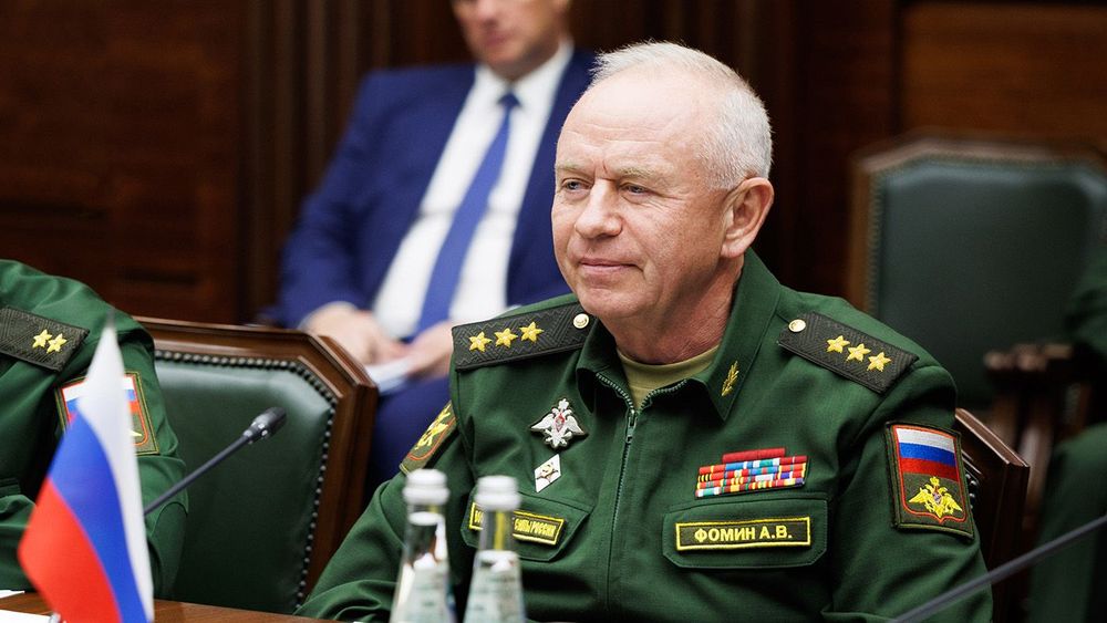 Russia's Deputy Defence Minister Fomin meets with Ethiopia's Chief of General Staff Gelelcha