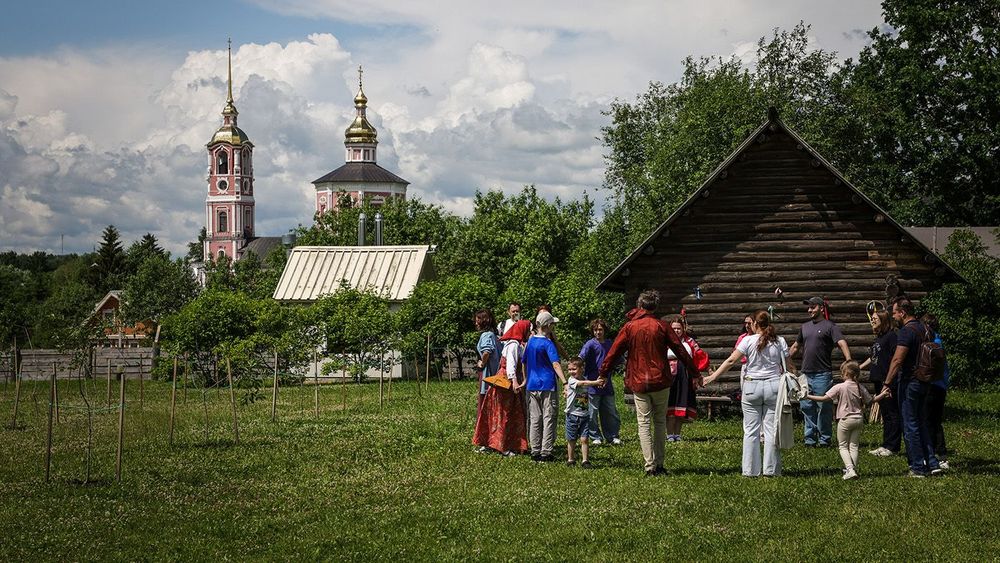 Виды Владимира и Суздали. Владимирская область