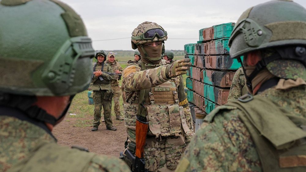 Russian Army assault force undergo training in Rostov-on-Don Region