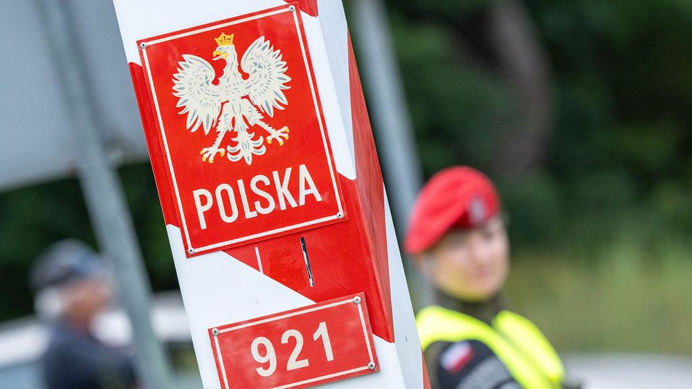 Checks at the German-Polish border - Ahlbeck