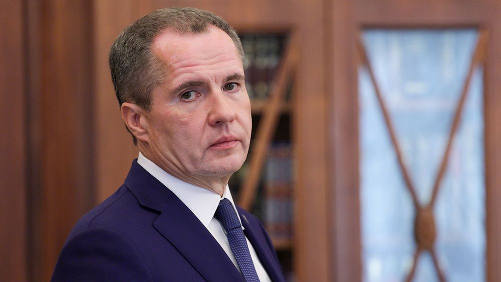 Russian President Putin meets with Belgorod Region Governor Gladkov