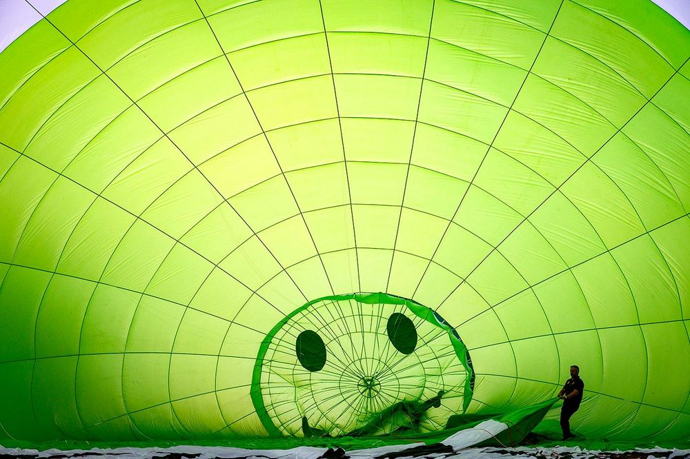 International Hot Air Balloon Regatta In Haro (La Rioja, Spain)