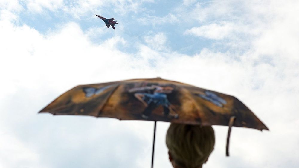 Viva Avia air festival in Novosibirsk Region, Russia