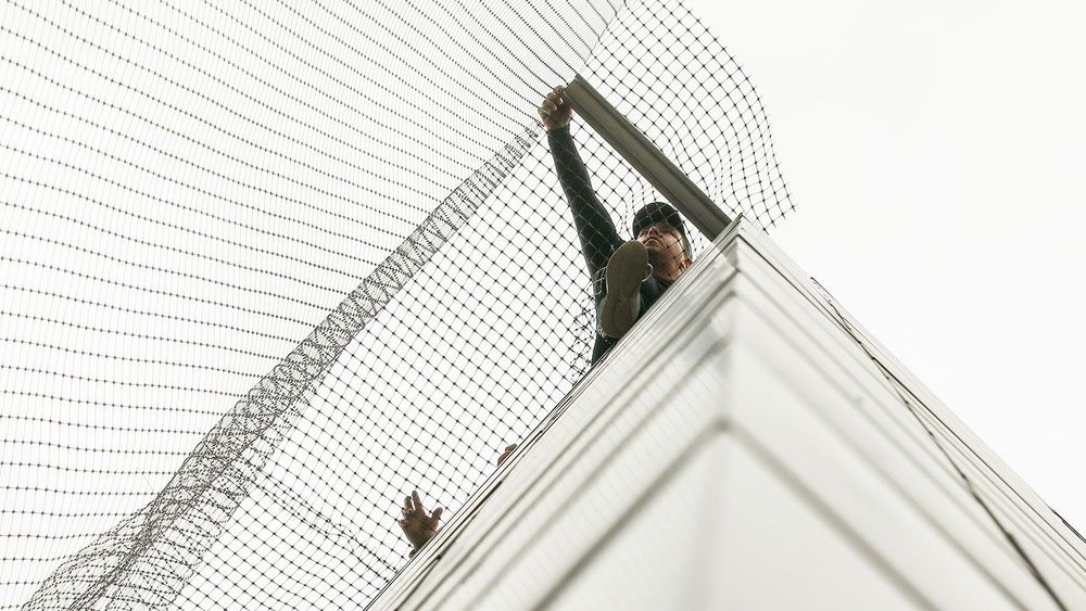 Protective netting installed at pre-school institutions in Belgorod