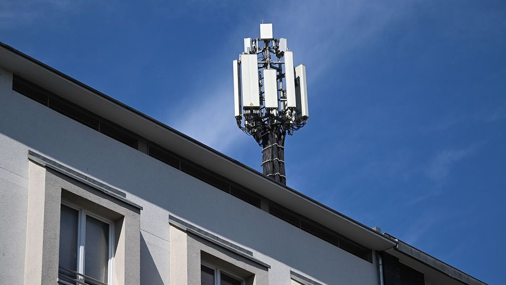 Mobile phone mast in Frankfurt am Main