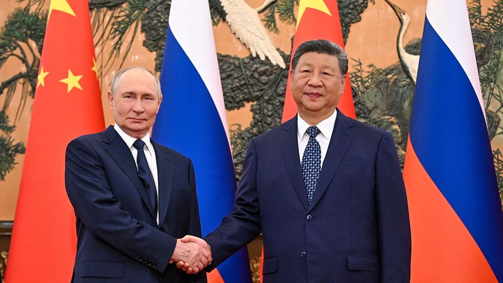 Russia's President Putin on official visit to China