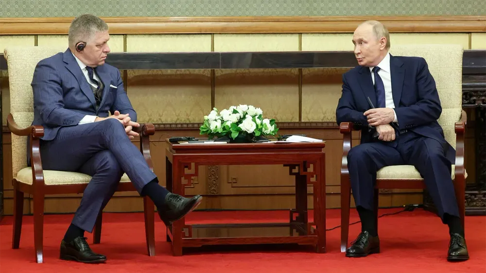 «Не хочу сравнивать с животными»: о чем Путин заявил в Китае премьеру Словакии