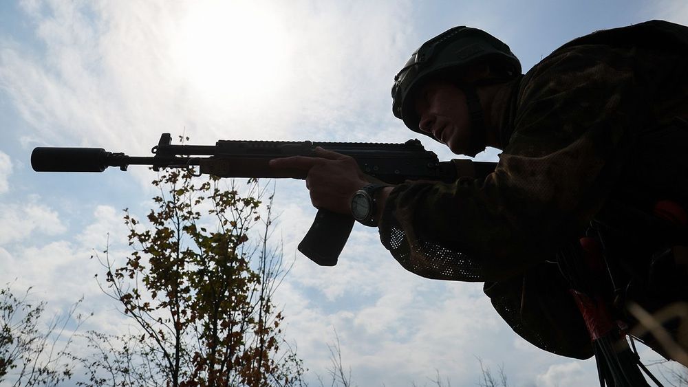 FPV drone pilot and infantry assault training in Zaporozhye Region, Russia