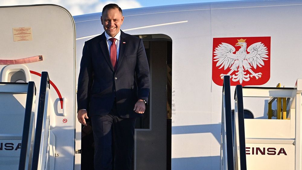 PRESIDENT OF THE REPUBLIC OF POLAND KAROL NAWROCKI VISIT TO GERMANY