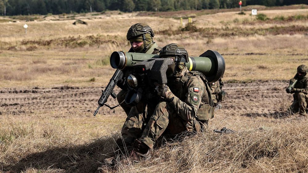 Polish Territorial Defense Forces Conduct Iron Defender 25 Live Fire Exercise In Nowa Deba, Poland - 18 Sept 2025