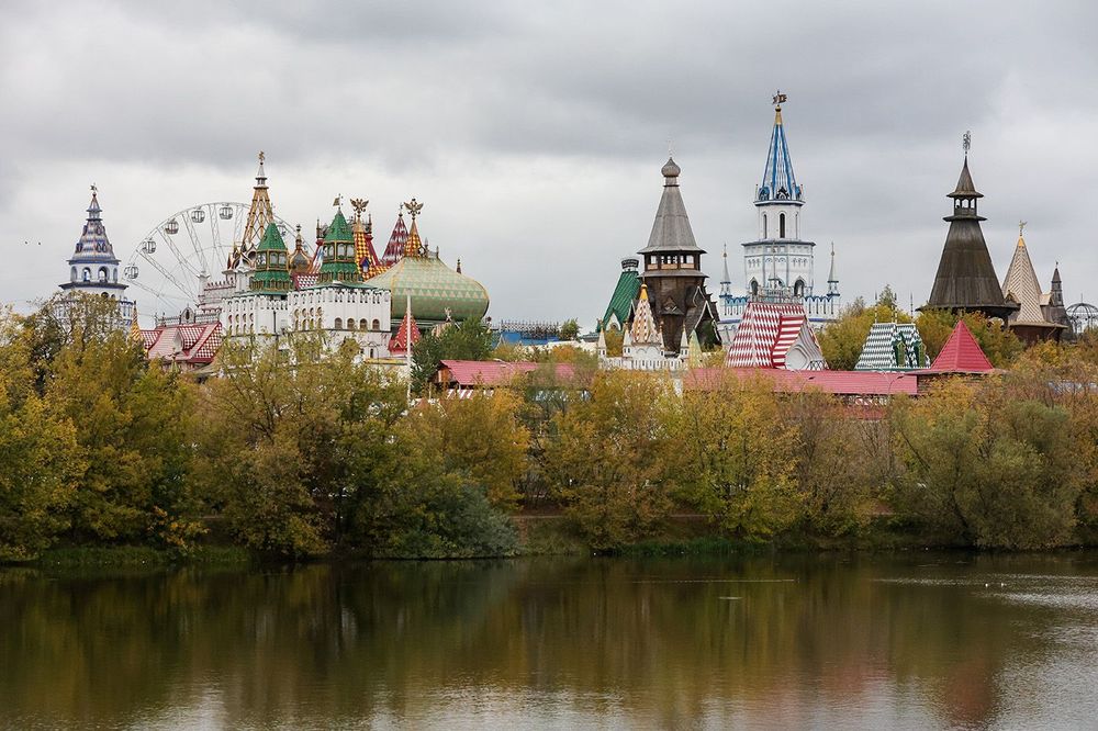 Прохладная погода в Москве