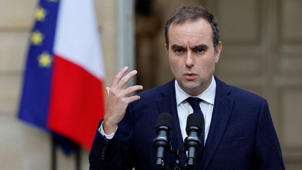 France's outgoing PM Lecornu delivers address following resignation