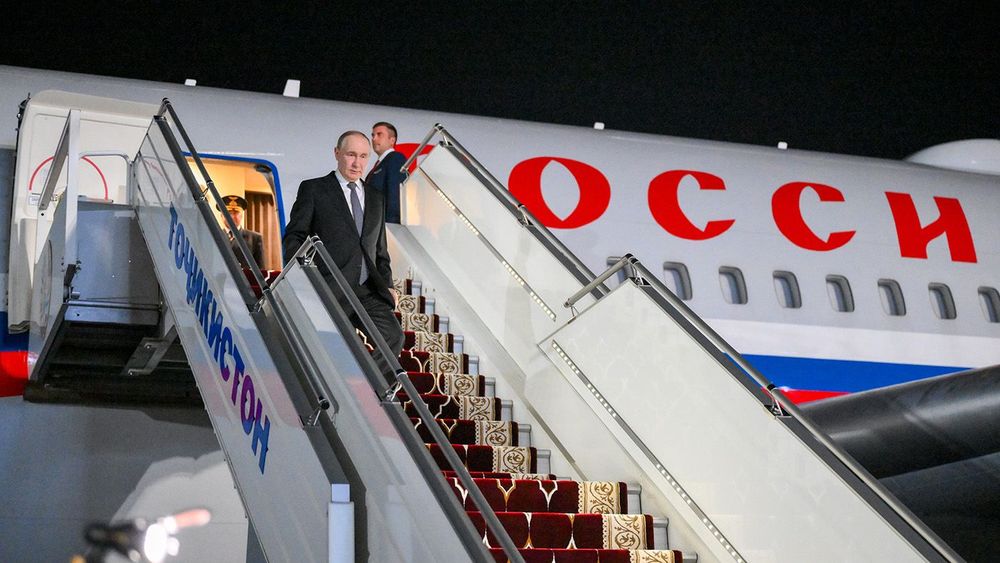Russia's President Putin on state visit to Tajikistan