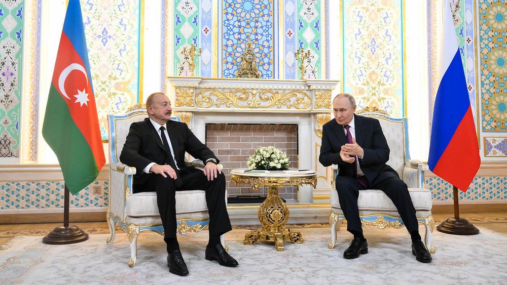 Presidents of Russia and Azerbaijan meet in Dushanbe