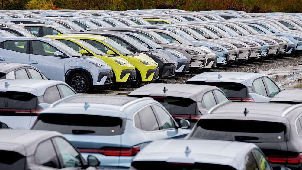 Electric vehicles from Byd