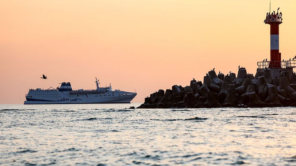 Sea Bridge Ferry from Turkey awaits permission to enter Port of Sochi