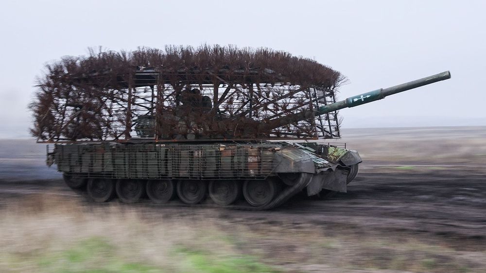 Tank crews involved in special military operation