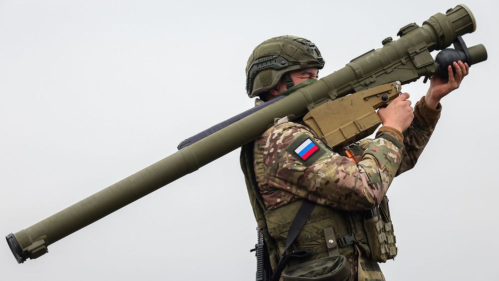 Air defence unit in Zaporozhye Region, Russia