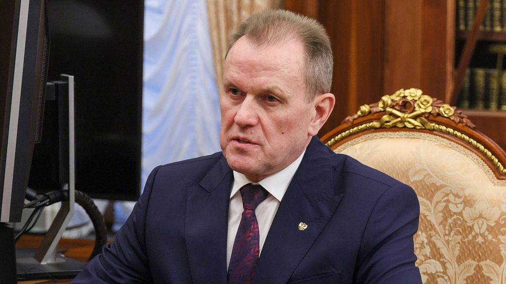 Russia's President Putin meets with Russian Federal Penitentiary Service head Gostev