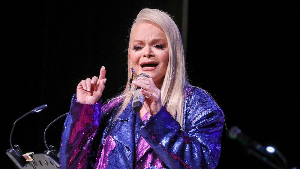 Russian singer Larisa Dolina performs at Naro-Fominsk