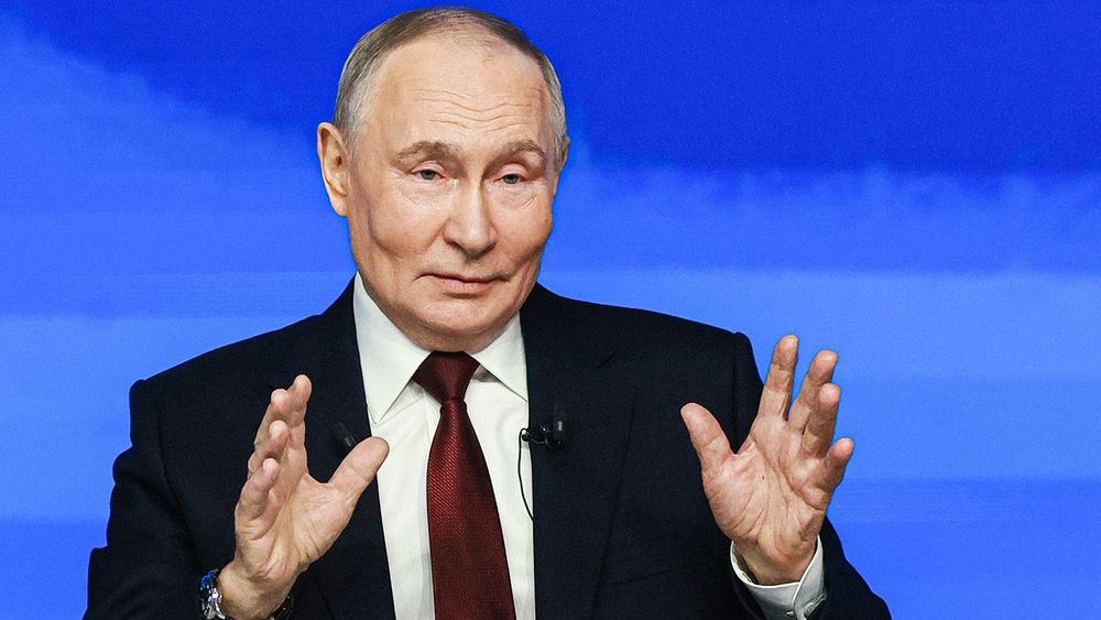Year-end news conference by Russia's President Vladimir Putin
