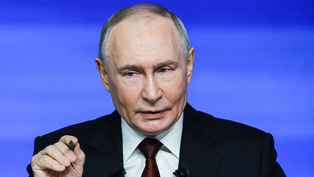 Year-end news conference by Russia's President Vladimir Putin