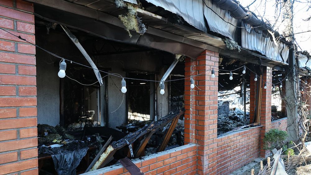 Ukrainian drone attack on Kherson Region