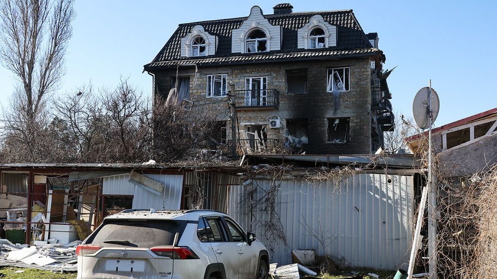 Ukrainian drone attack on Kherson Region